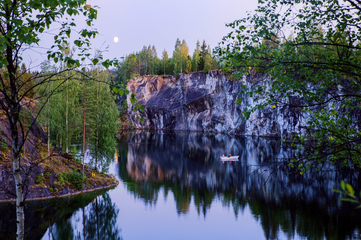 Парк «Рускеала» из Петрозаводска: грань воды и камня (6/6)