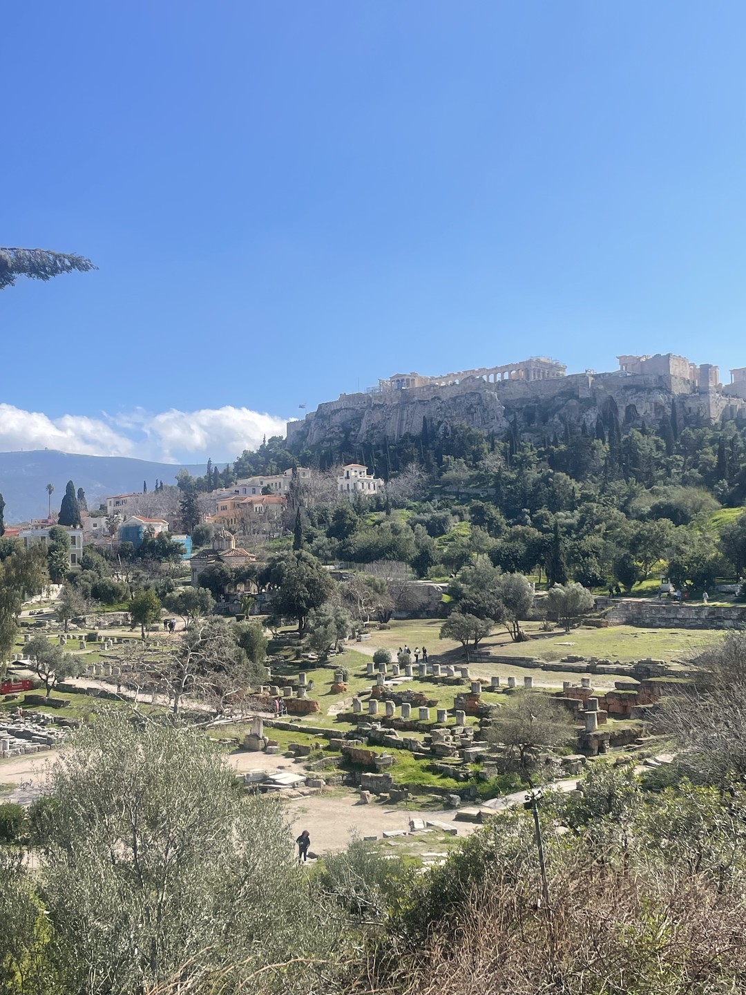 Большое спасибо за эту экскурсию! Нам повезло попасть на Агору в жаркий февральский день и мы