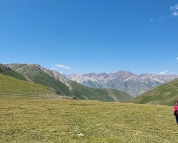 Перевал Тоо-Ашуу, долина Сусамыр, озеро Сон-Куль
