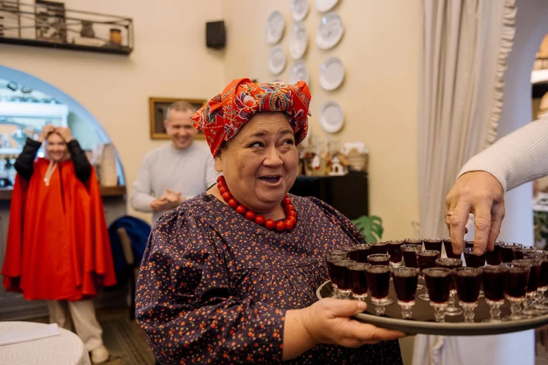 Интерактивная дегустация с купцом или купчихой (18+)