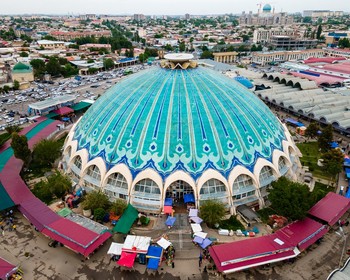 Ташкент: Старый город., комплекс Хаст-Имам, базар Чорсу, керамическая мастерская