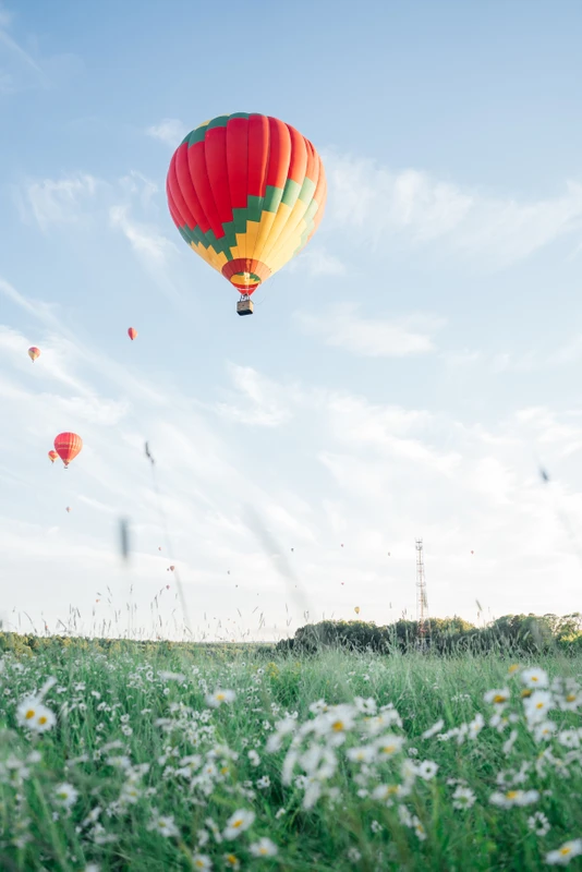 Полёт на воздушном шаре в Дмитрове