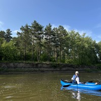 Фото отзыва 1: экскурсия "Пять мостов Новосибирска: сплав по Оби на сапах или каяках"