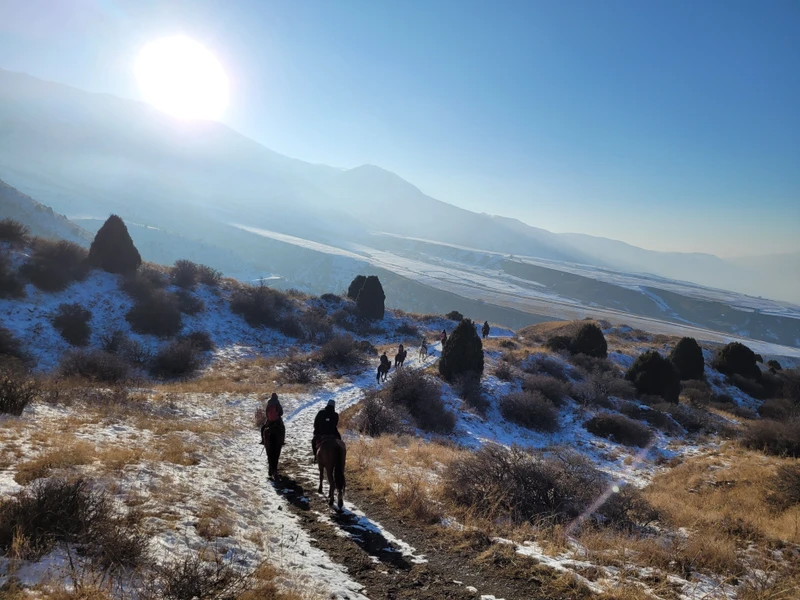 На лошадях по Западному Тянь-Шаню