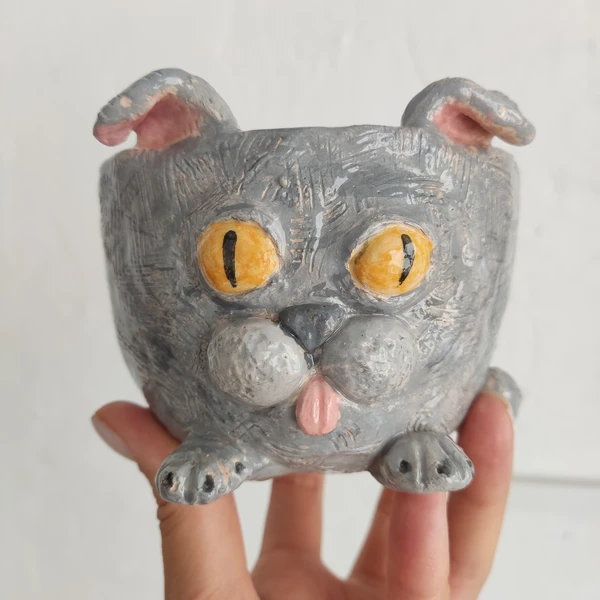 Мастер-класс по ручной лепке кружки с авторским дизайном