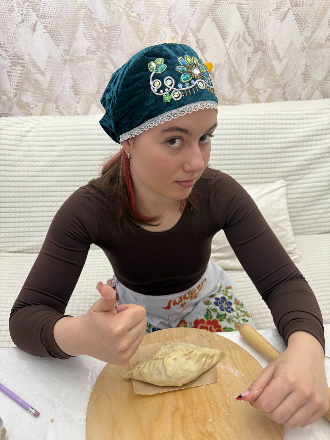 Посетили домашний мастер-класс по лепке эчпочмаков у Диляры, всё очень понравилось, было любопытно узнать много нового