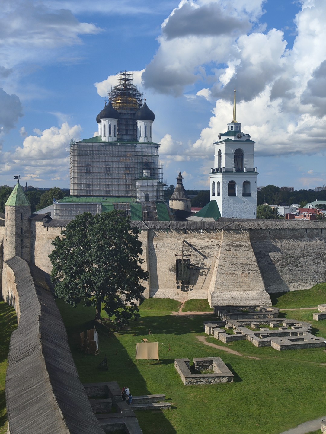 Первое знакомство с Псковским кремлём (Кирилл)