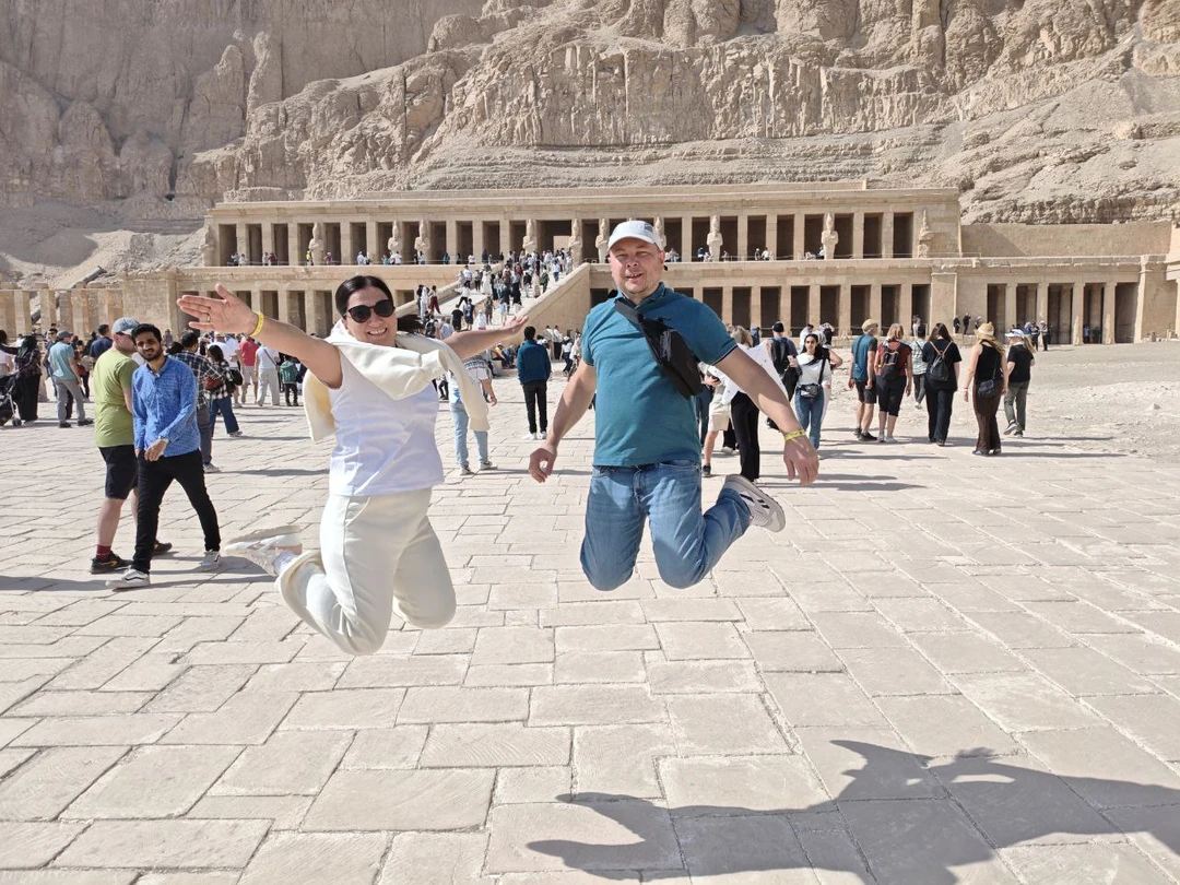 Мы благодарим, за нашу отличную экскурсию в Луксор, всех причастных!