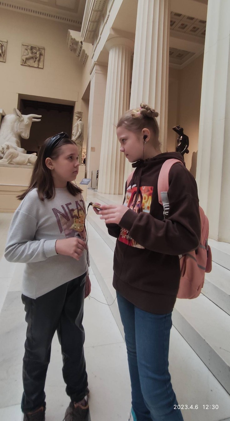 Аудиоквест без гида по Пушкинскому музею (для детей 8-14 лет) (7/8)