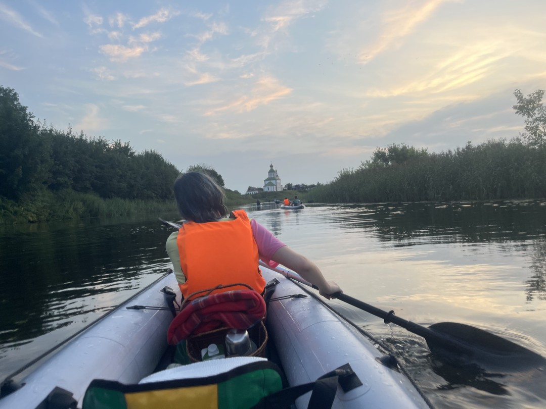 На байдарках в Суздале! Сплав по живописной Каменке + пикником (Светлана)