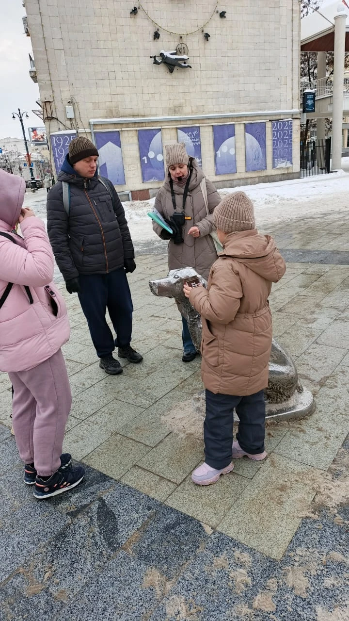 2 января 2026 года в Воронеже проходила наша экскурсия литературный Воронеж с экскурсоводом Ириной. Хочется от