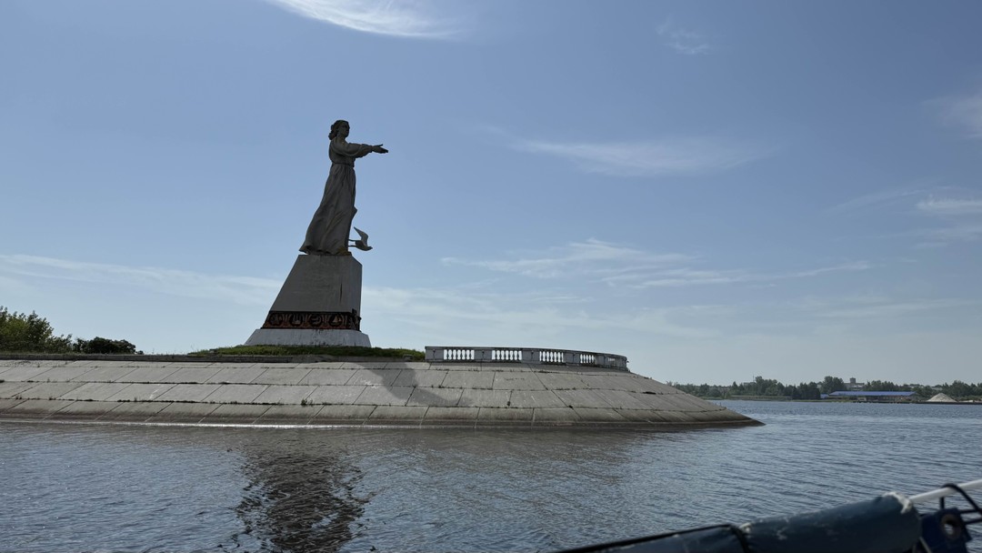 На яхте по Рыбинскому водохранилищу (Виктория)