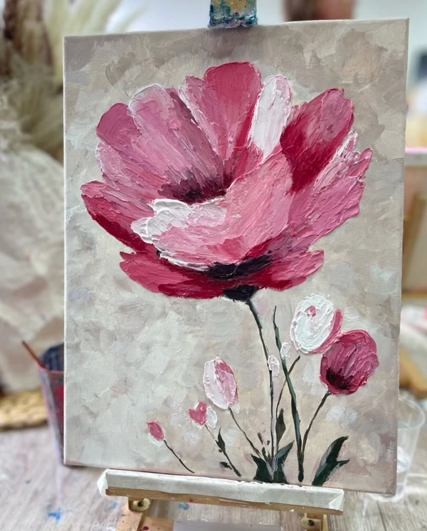 Мастер-класс по мастихиновой живописи в Москве