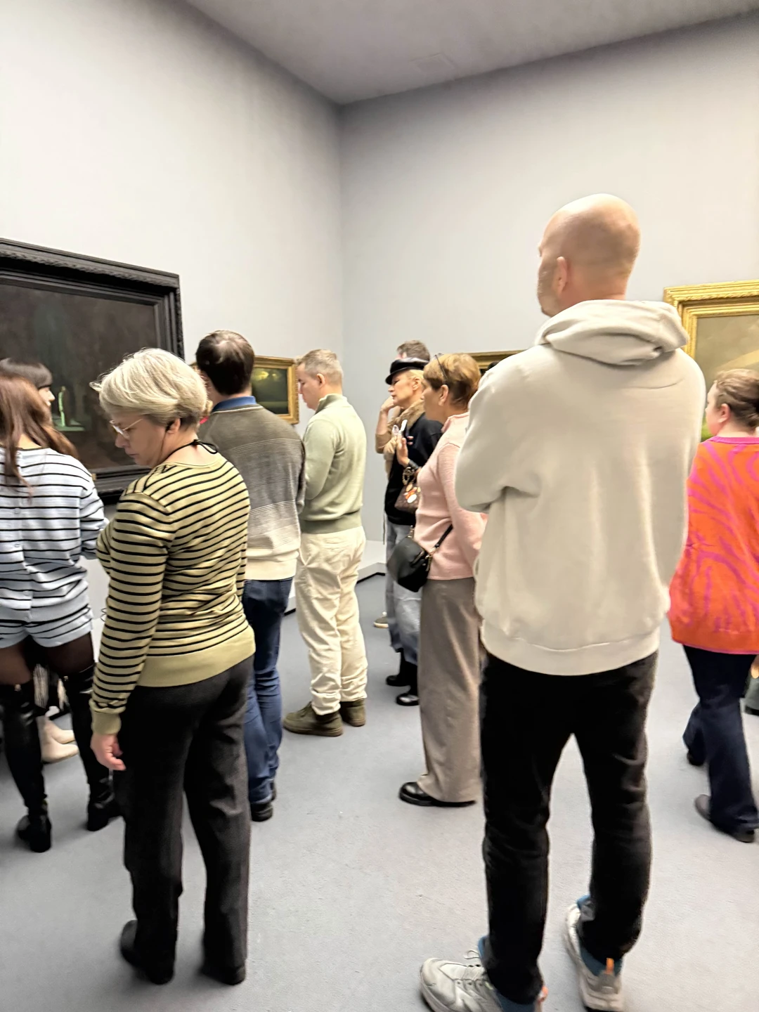 Посетила вместе с Верой экскурсию по выставке Куинджи. Было очень интересно. Вера прекрасно знает творчество Куинджи