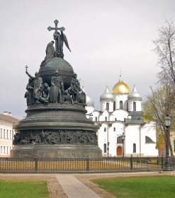 Достопримечательности Великого Новгорода, переезд в Санкт-Петербург