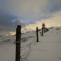 Фото отзыва 1: экскурсия "Яркая вечерняя прогулка по горе Горелой на снегоступах"