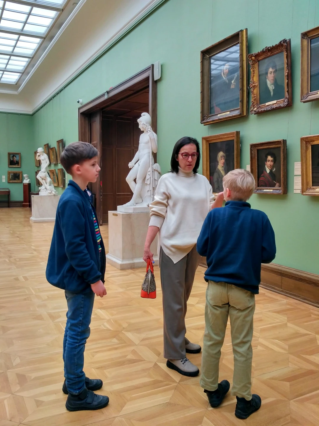 Прогулка по Третьяковской галерее (на немецком языке) (Людмила)