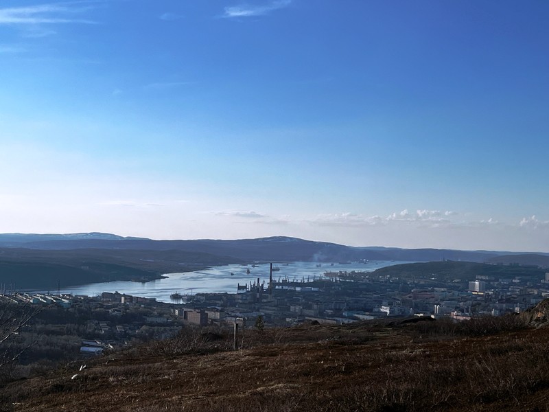 Виды Вечерний нетуристический Мурманск: хайкинг в группе на гору Горелая