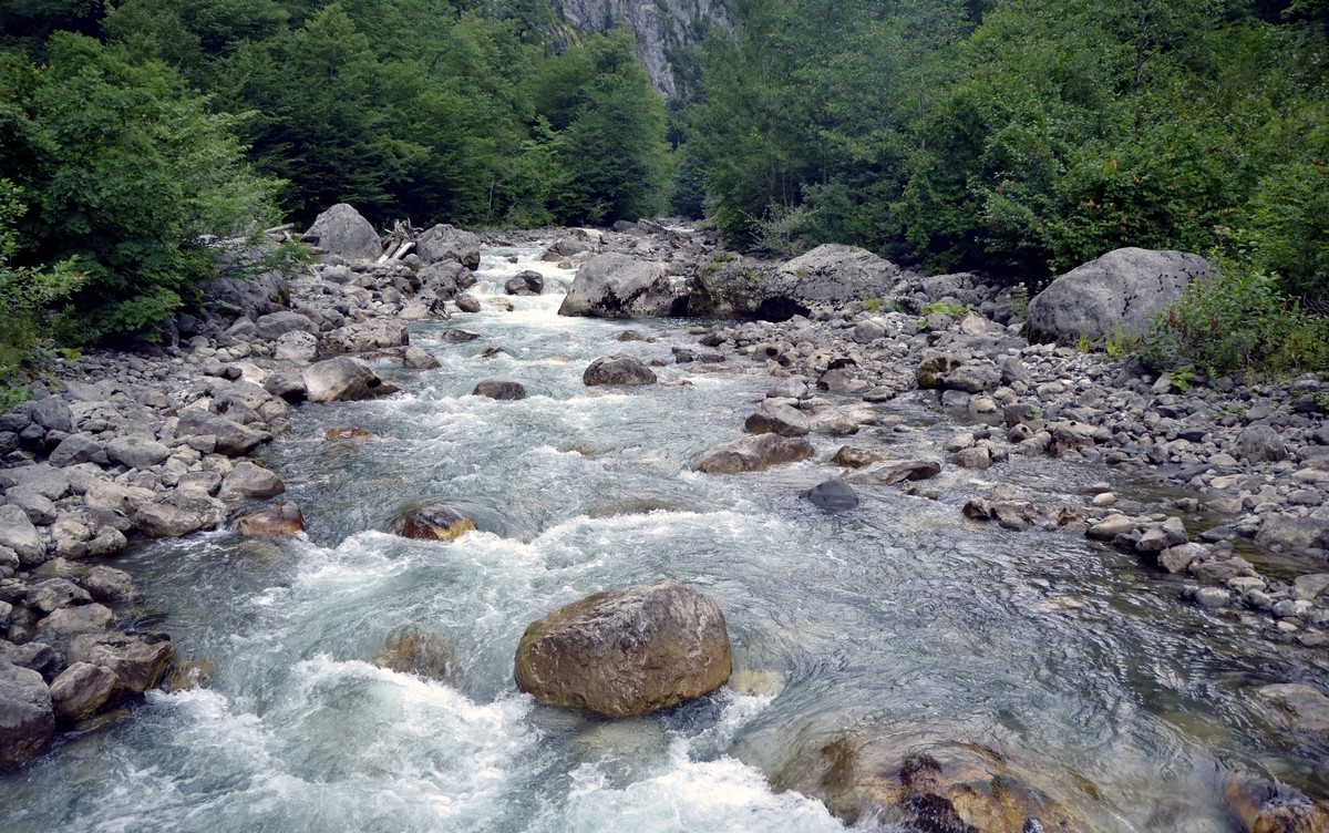 Рыбалка на горных реках из Гагры