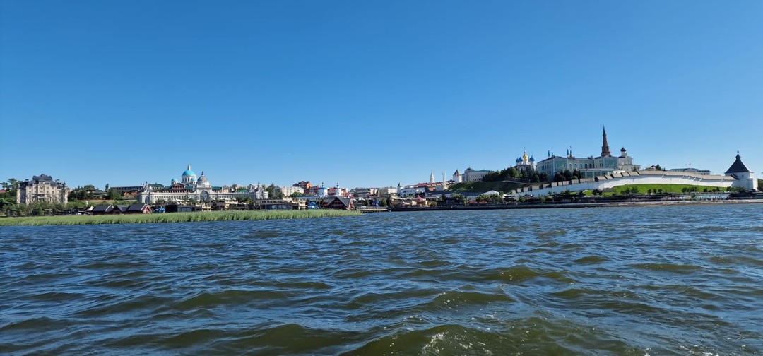 На катере по реке Казанке (Анастасия)