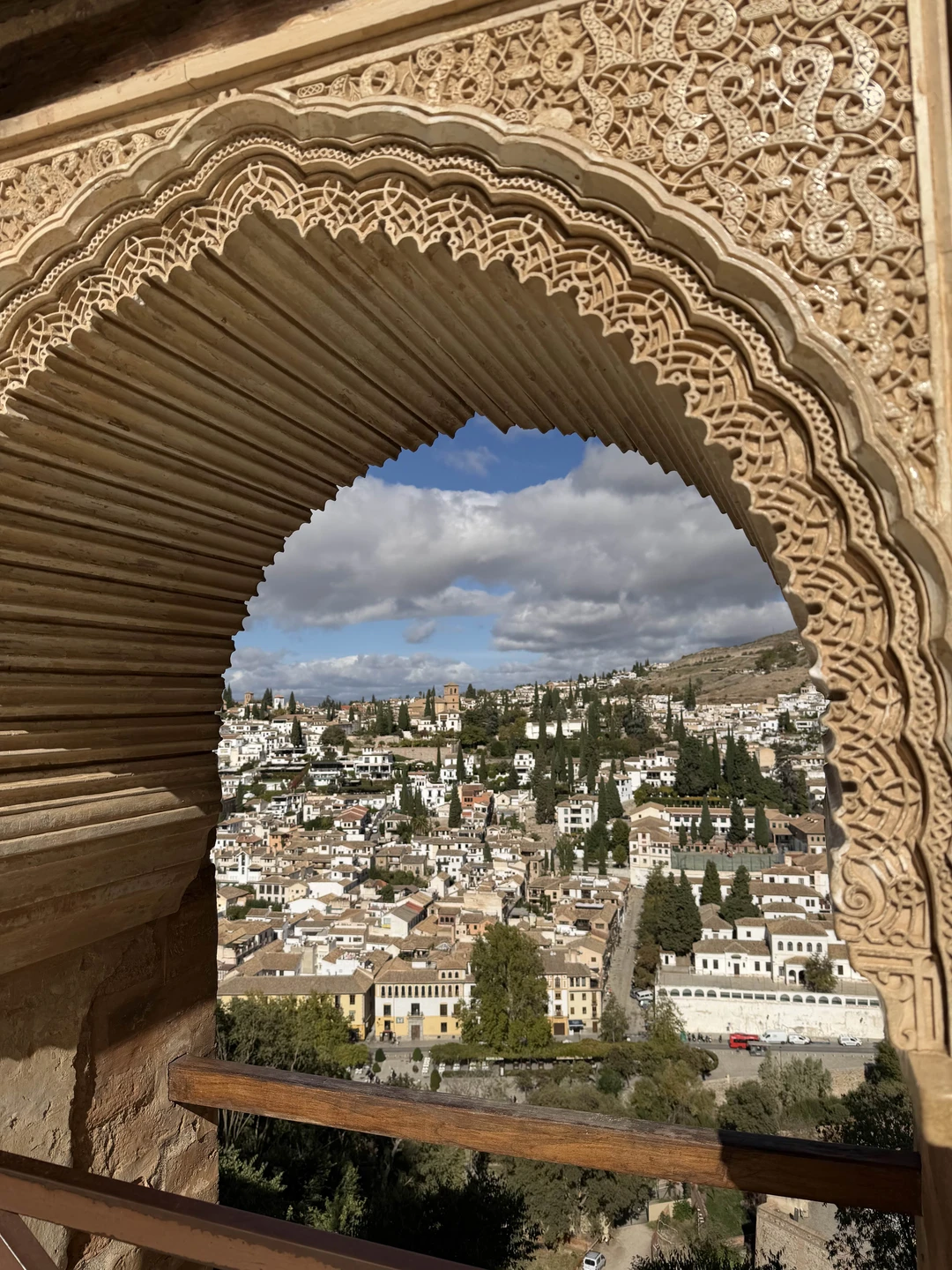 Мы провели две замечательные экскурсии с Еленой — сначала в Альхамбру, а затем по Альбайсину —