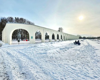 Новгородский кремль, Ярославово дворище, Варлаамо-Хутынский монастырь, встреча нового года