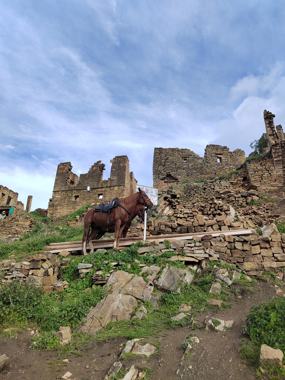 Призрачный аул Гамсутль и Чохские террасы (Марина)