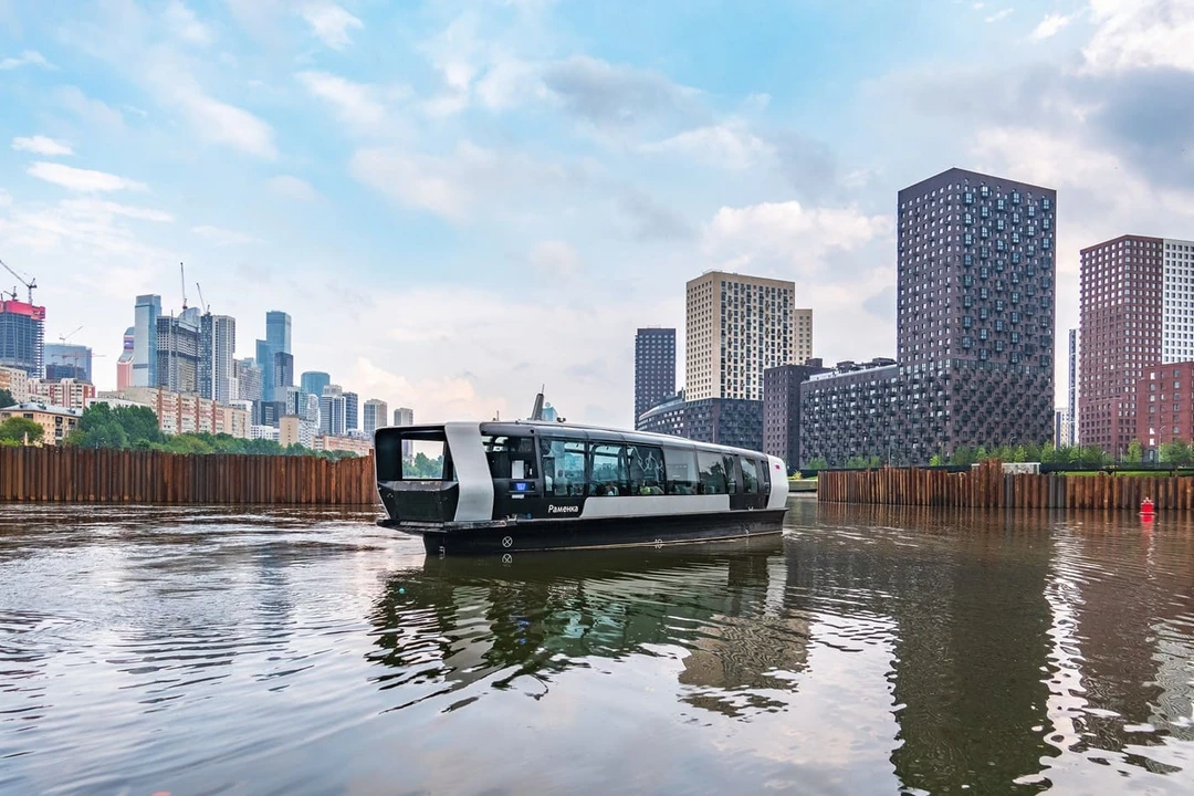 Новый речной трамвай на&nbsp;Москве‑реке