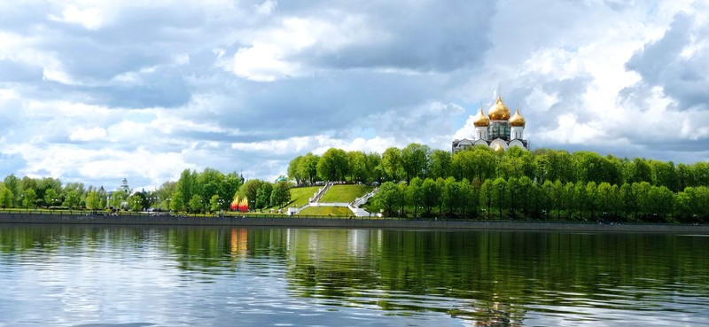 Ярославль: прогулка на парусной яхте