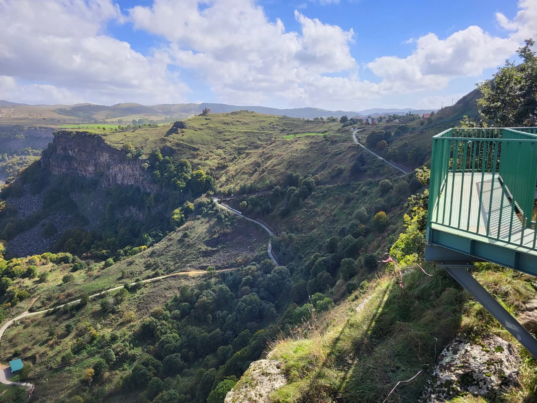 Бриллиантовый мост, каньон Дашбаши и каскадные водопады (Денис)