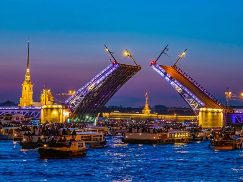 Индивидуальная прогулка на развод мостов