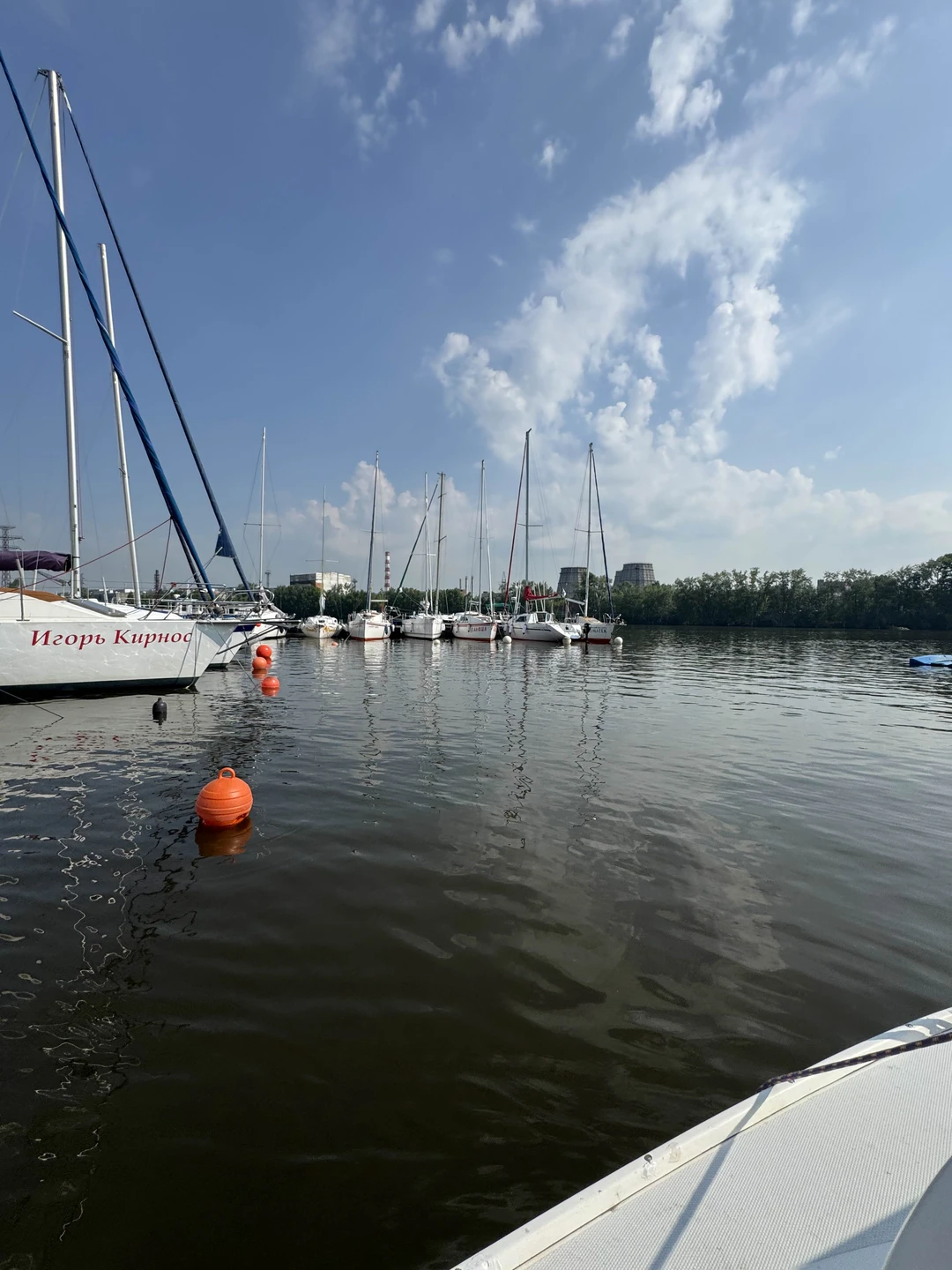 Яхтенная «кругосветка» по Верх-Исетскому пруду (Александр)