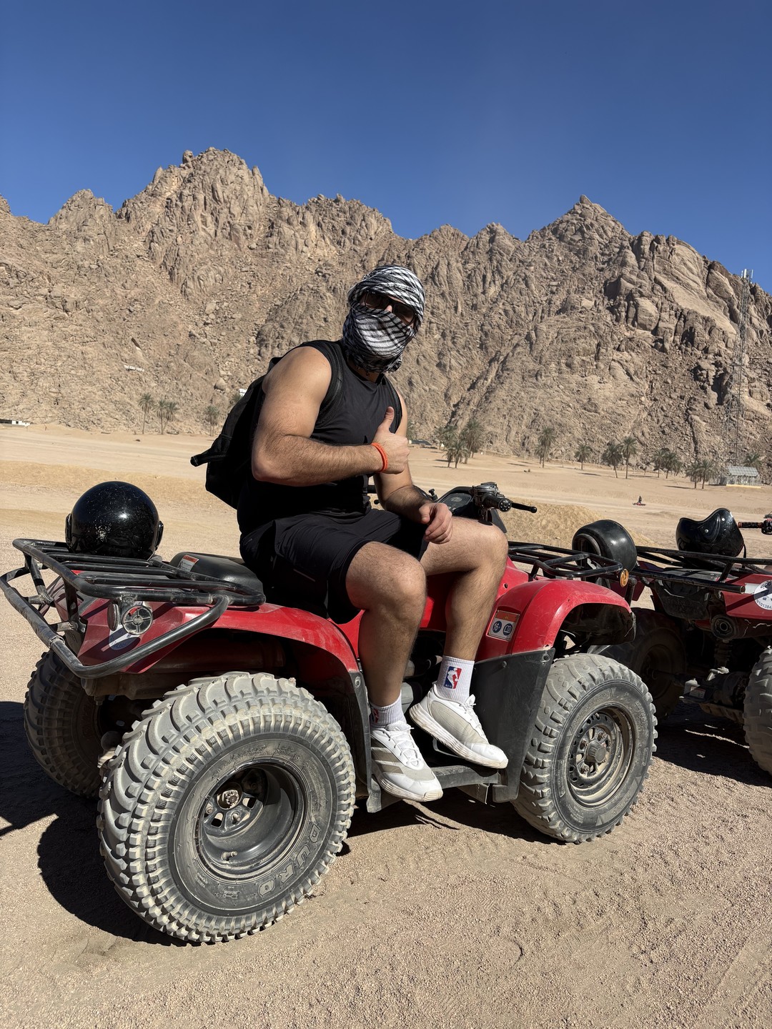 На квадроциклах в группе: сафари в Шарм-эль-Шейхе (Орудж)