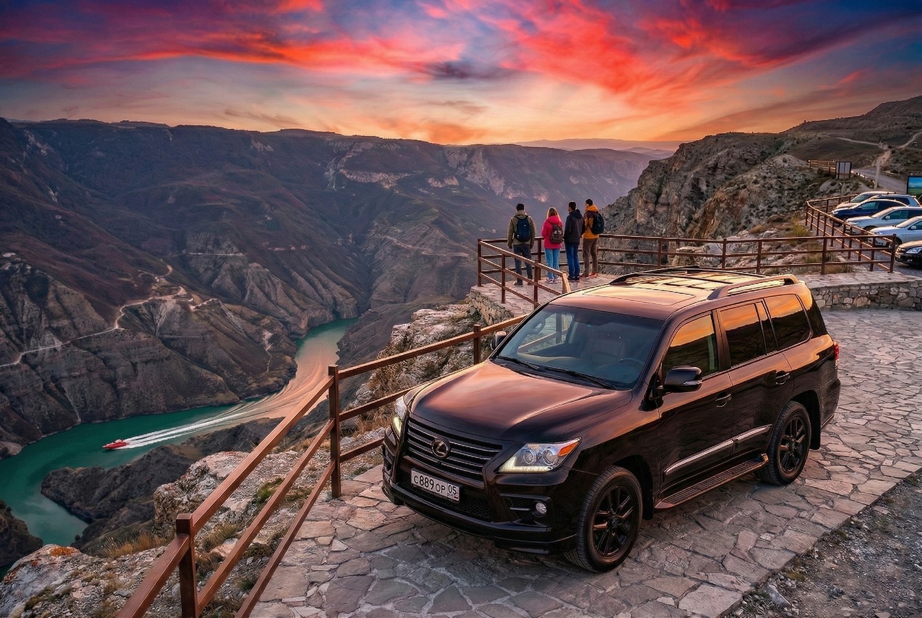 Из Махачкалы — к Сулакскому каньону: однодневное приключение на внедорожнике