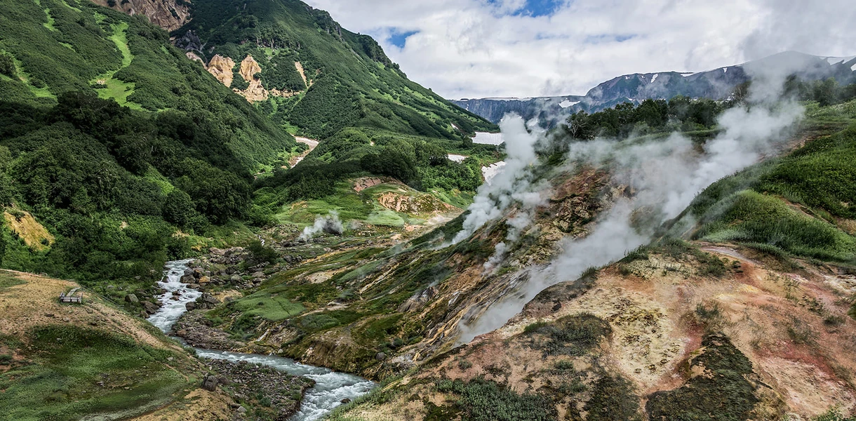 Гейзеры в России