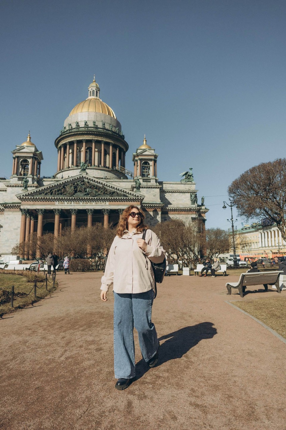 Фотосессия на питерских улочках и крыше (Анна)