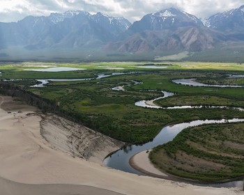 Баргузинская долина и священные места, термальные ванны