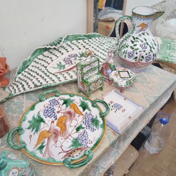 Нетрадиционная народная Гжель: майолика и гончарное искусство