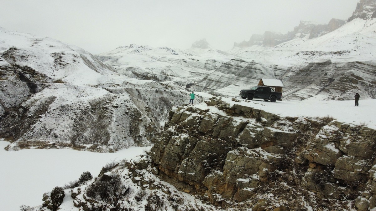 По следам алмасты — снежного человека по-кавказски (6/15)