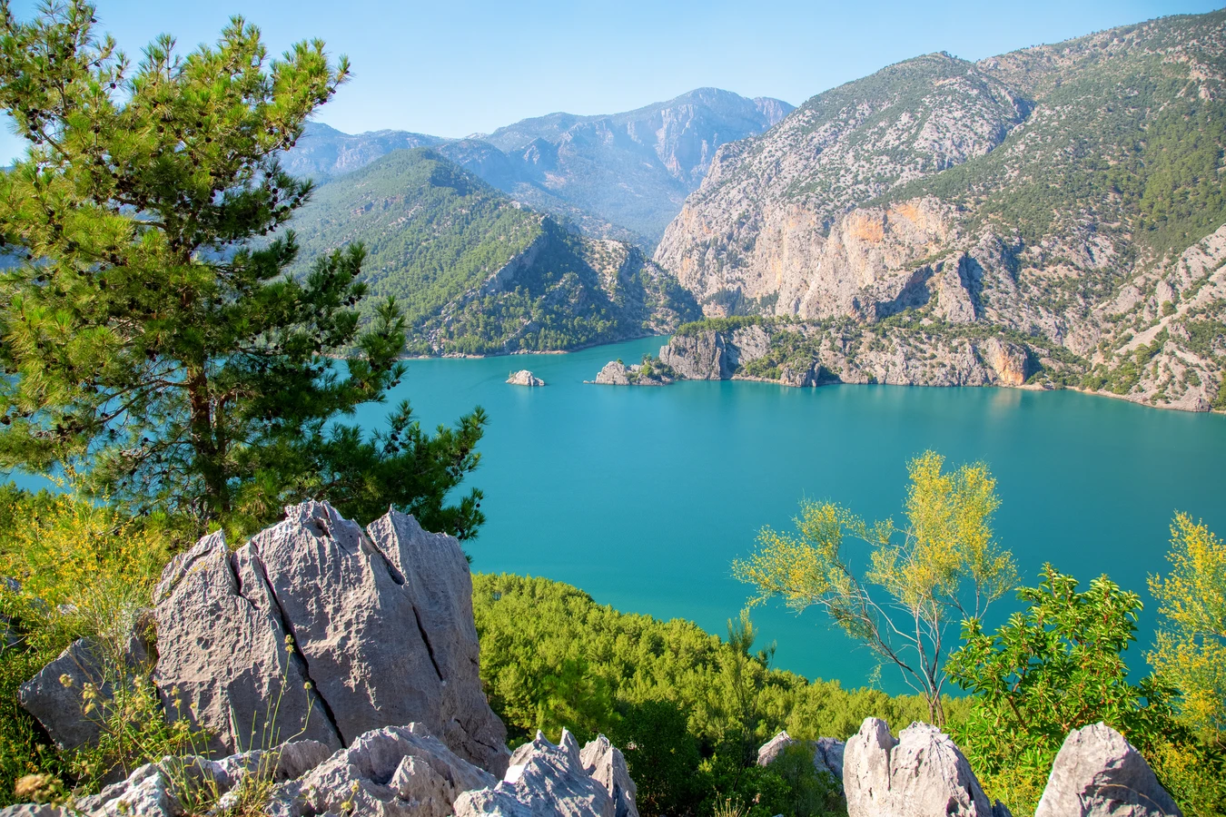 Из Сиде — в мечеть, на Зелёное озеро и к водопаду Манавгат