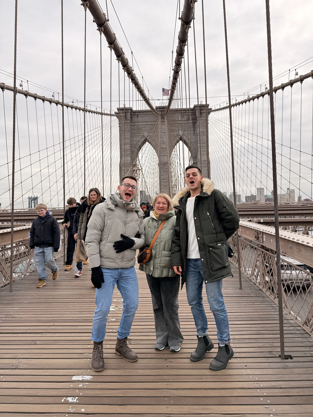 Только пришли домой и до сих пор под огромным впечатлением от нашего дня в Манхэттене!