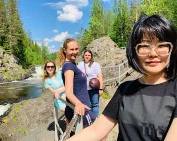 Марциальные воды, водопад Кивач