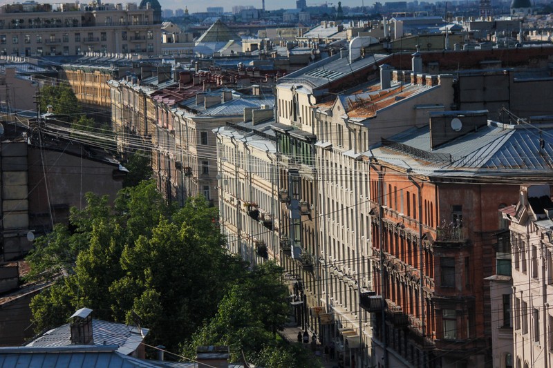 Виды Тихий центр Петербурга: пешеходная экскурсия + подъём на крышу