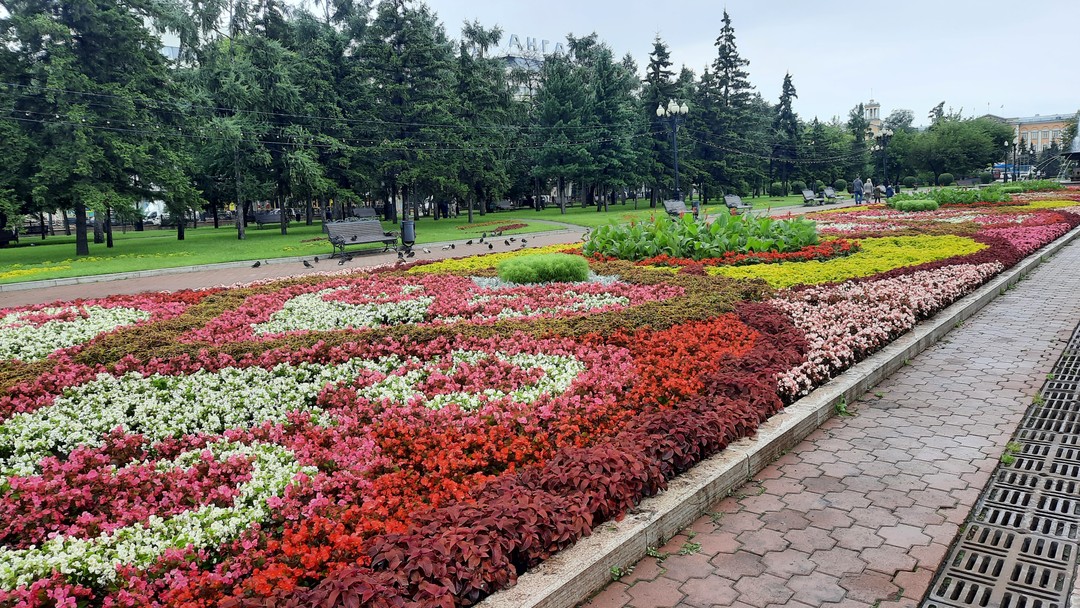 Ночной Иркутск на автомобиле (Ольга)