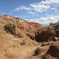 Фото отзыва 1: экскурсия "Алтайские чудеса: водопады, горы, озёра и марсианские пейзажи"