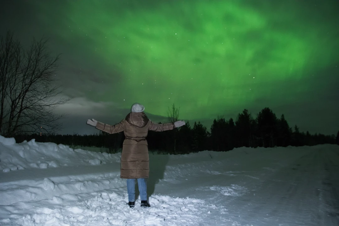 Северное сияние: на поиски солнечного ветра (Ирина)