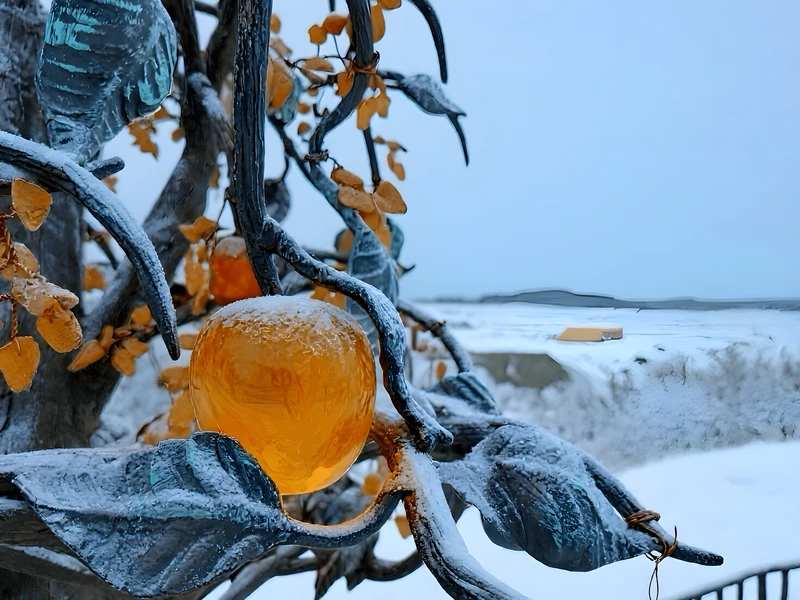 Едем из Калининграда в Янтарный — в зимние дни