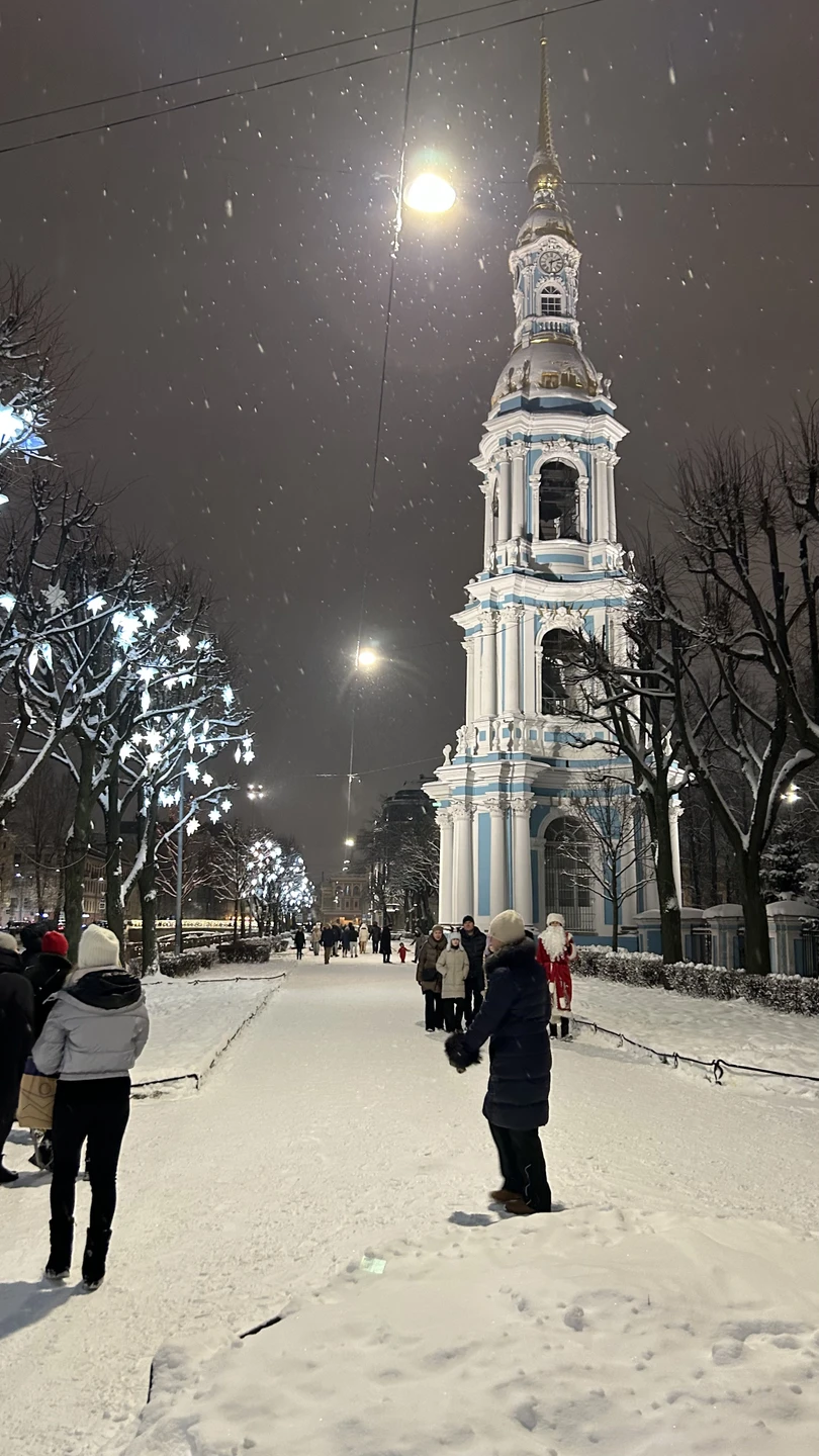 Теплый заснеженный Петербург! Возможно ли такое? Сегодня в Петербурге было много снега и мест от которых