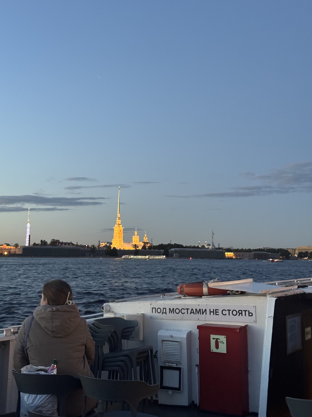 Прогулка на теплоходе «Каналы Северной столицы» (Андрей)