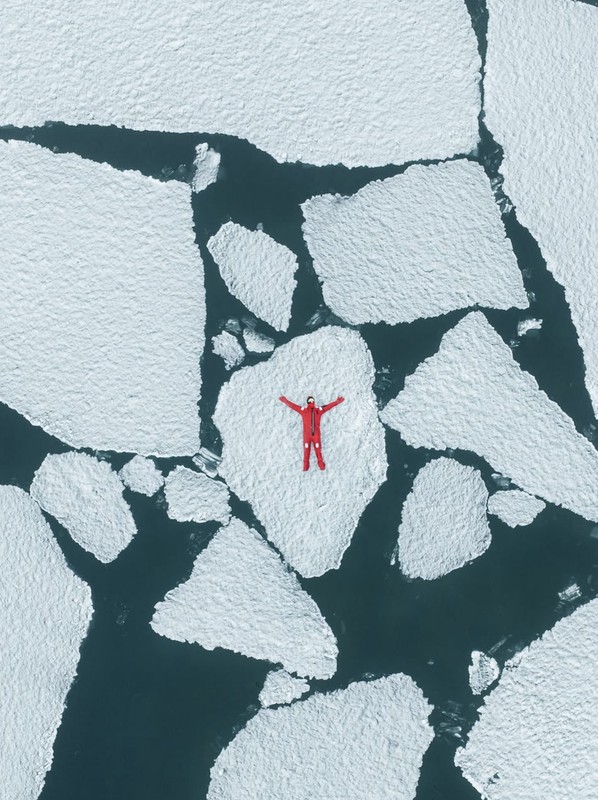 Айс-флоатинг в Японском море